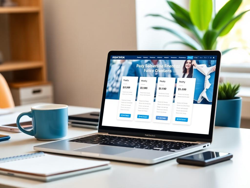 Website per maand - professionele website voor een vast bedrag